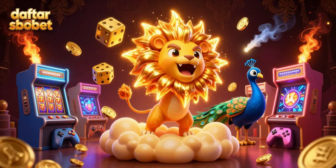 Engage in daftar sbobet for thrilling online betting with a vibrant carnival setting.