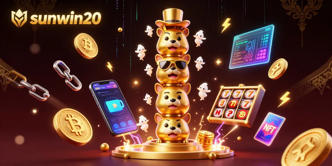 Win big with sunwin20 in a vibrant 3D casino scene showcasing dynamic game elements.