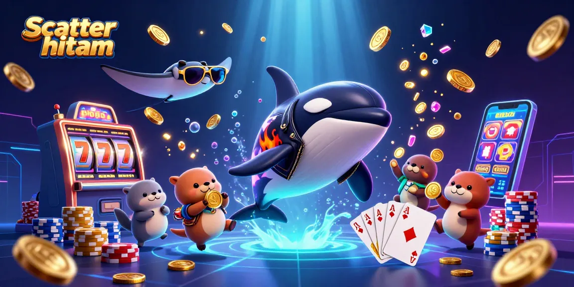 Experience the excitement of scatter hitam with enchanting 3D casino characters immersed in thrilling gaming action.