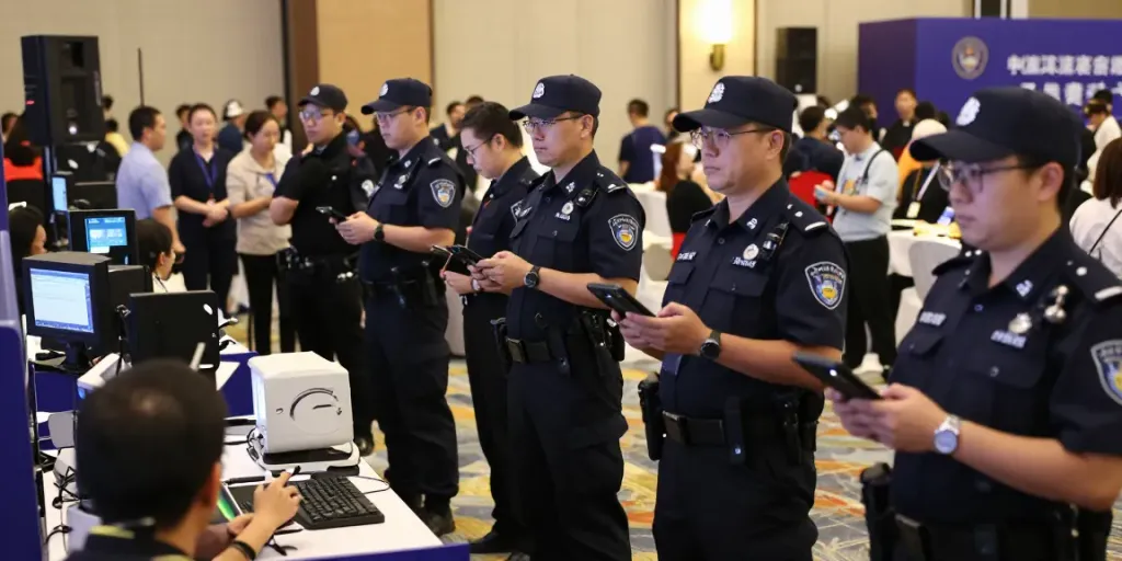 Trusted Corporate Security team monitoring an event, ensuring safety.
